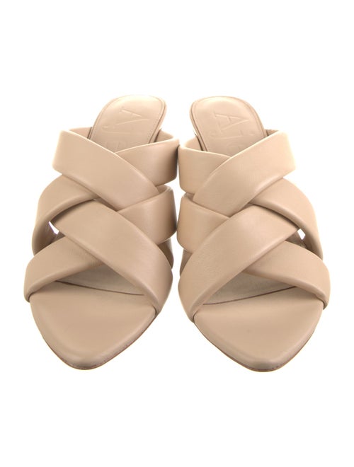 Aje Leather Slides