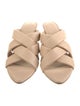 Aje Leather Slides