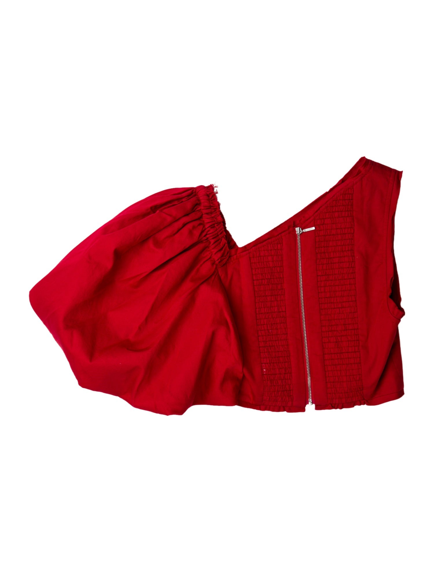 Aje Strapless Crop Top