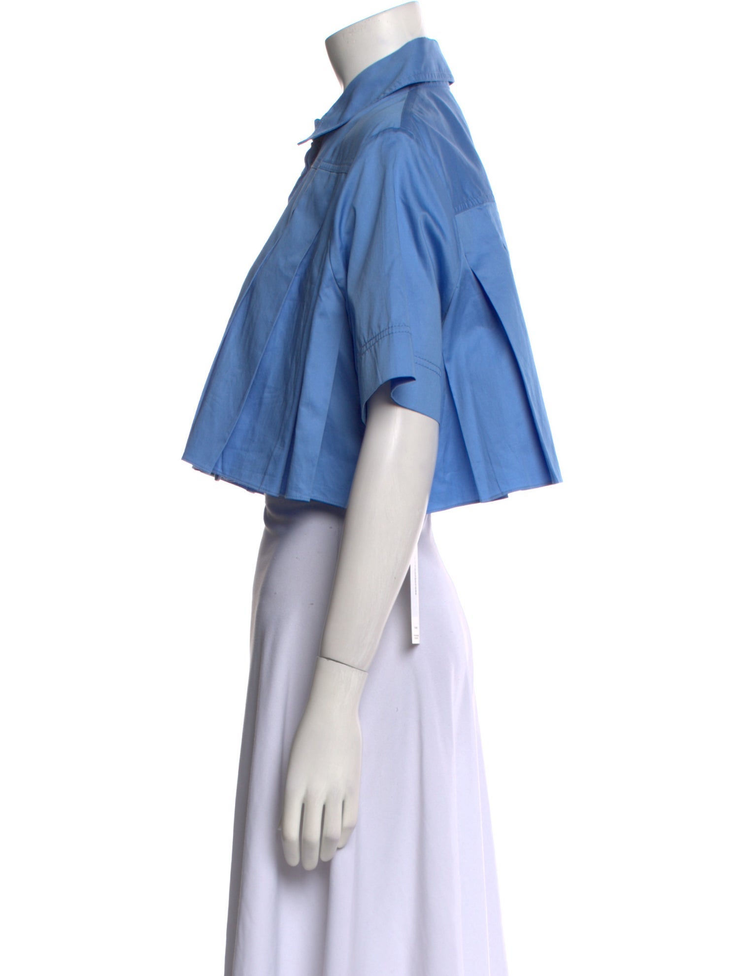 Aje Short Sleeve Crop Top