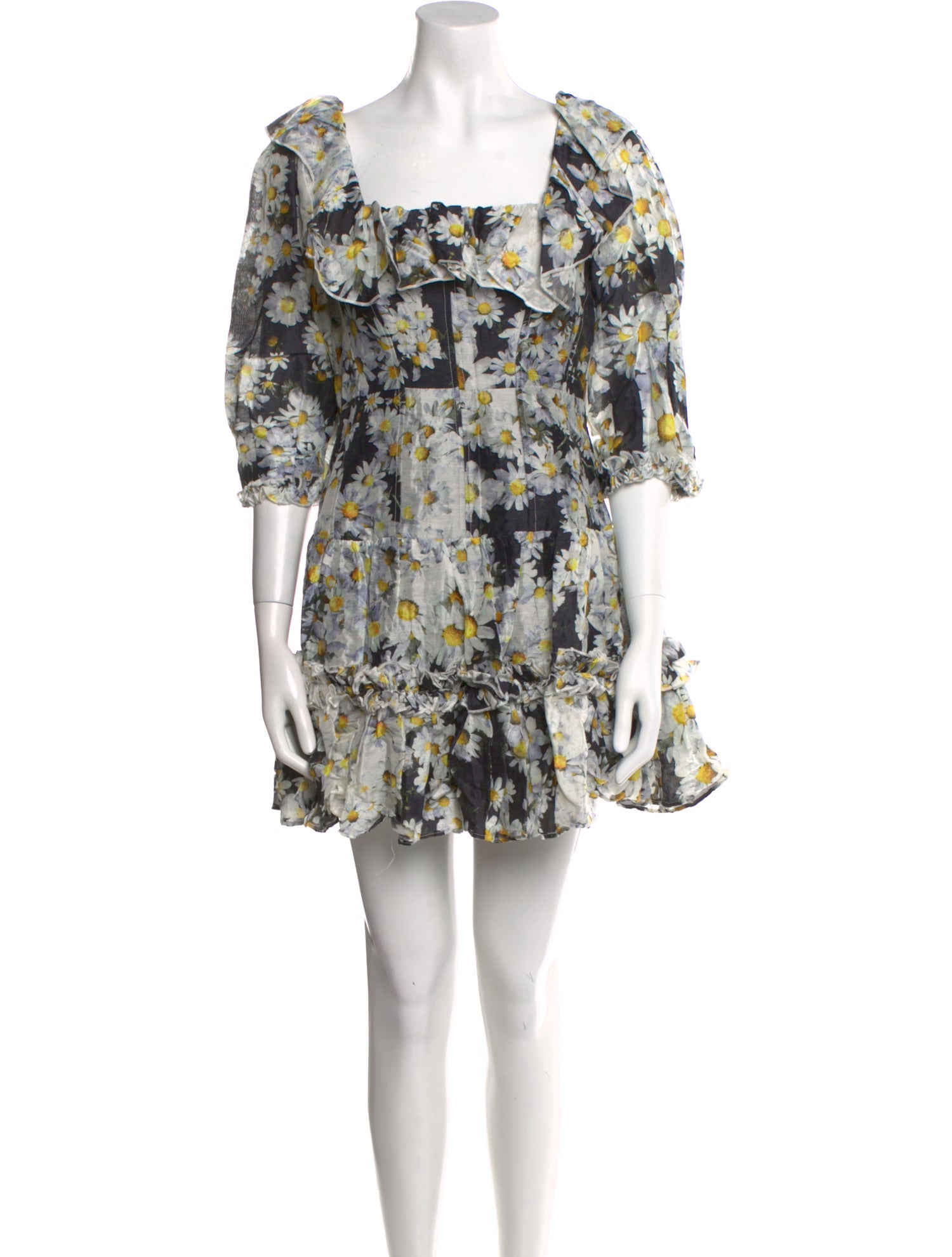 Aje Linen Mini Dress