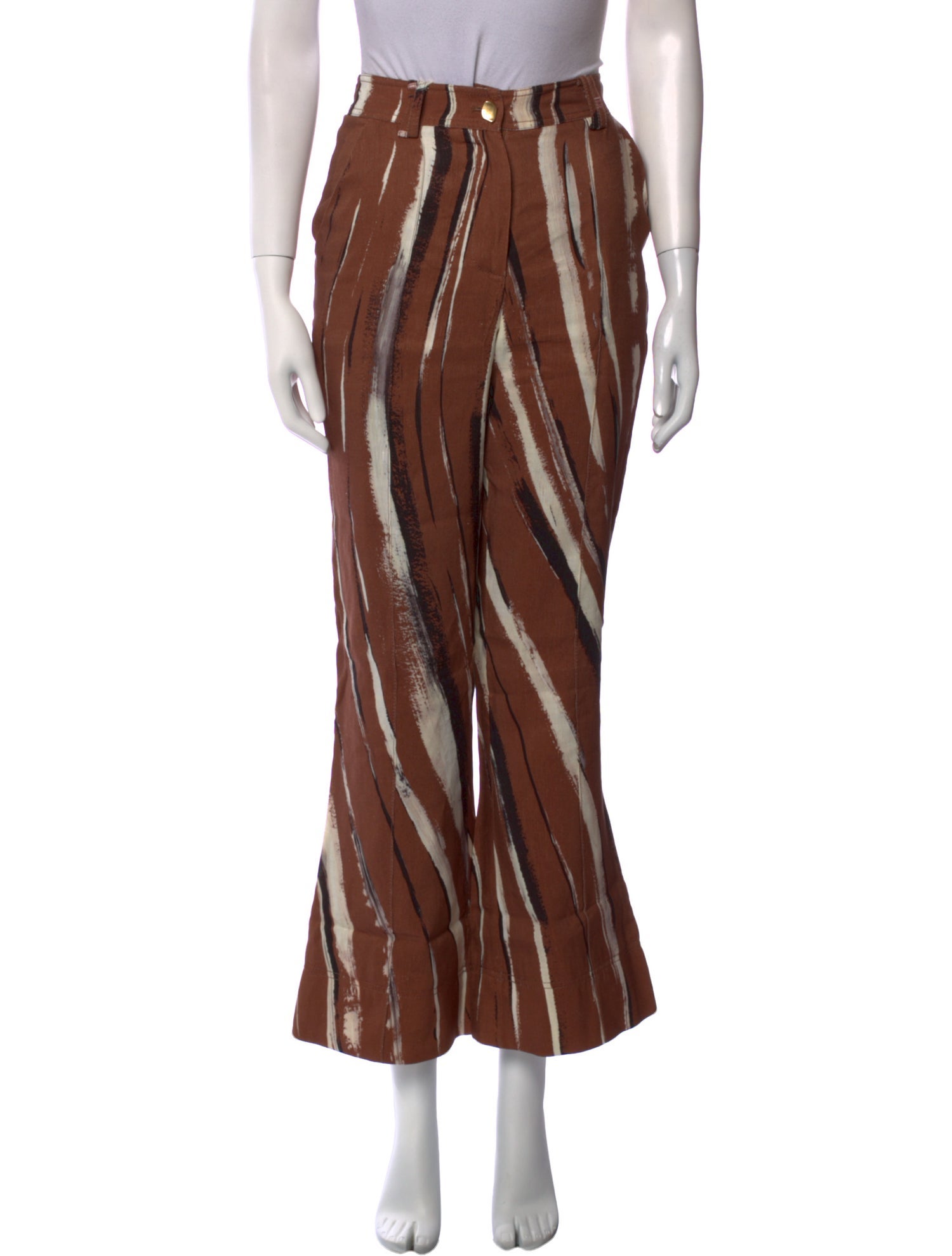 Aje Striped Wide Leg Pants