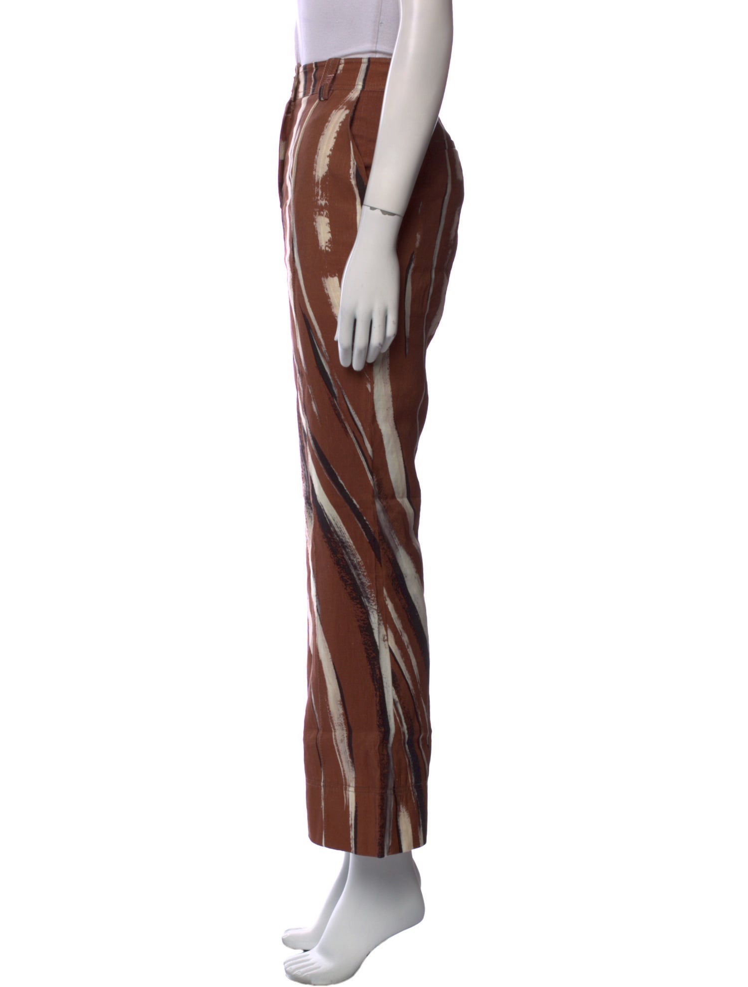 Aje Striped Wide Leg Pants