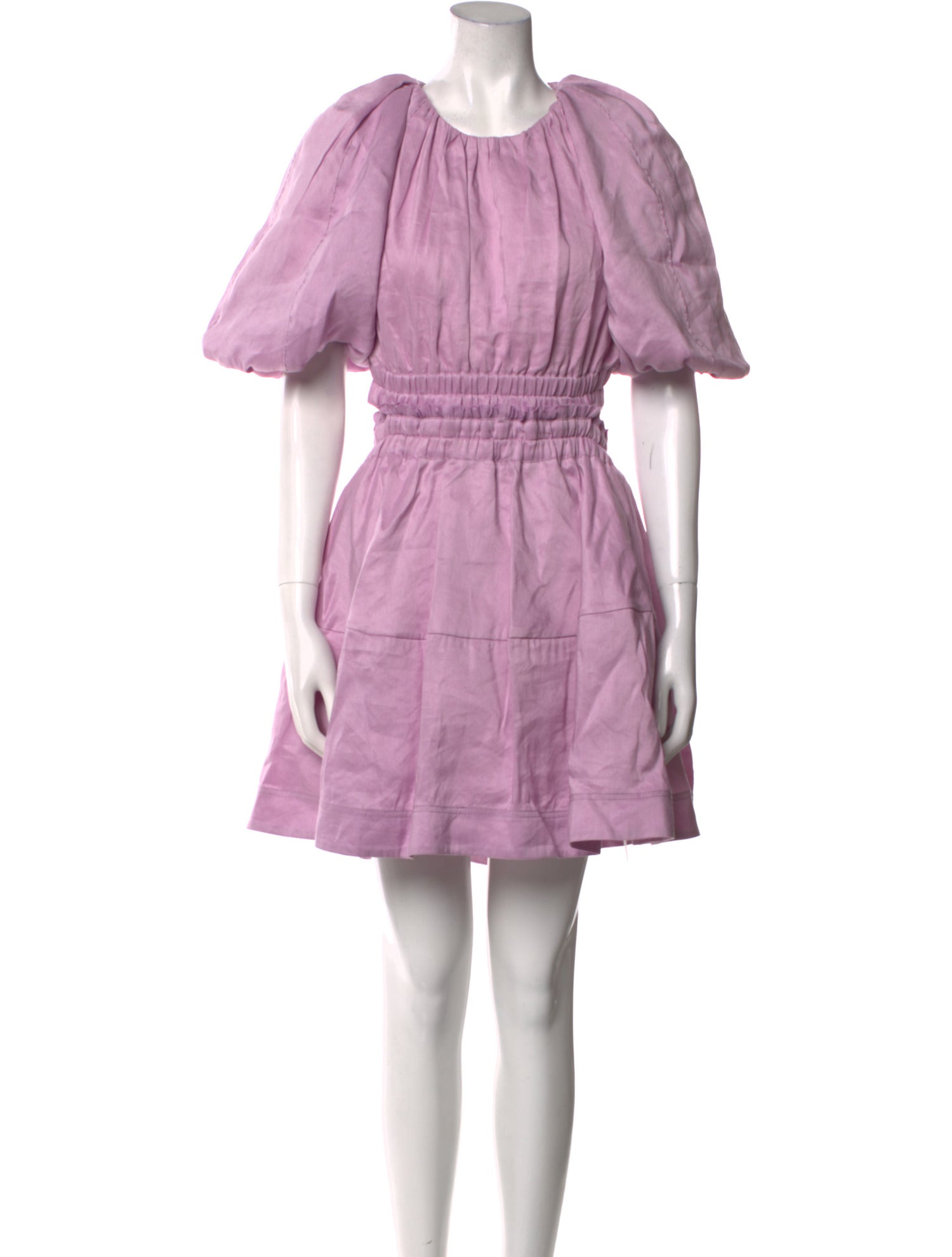 Aje Linen Knee-Length Dress