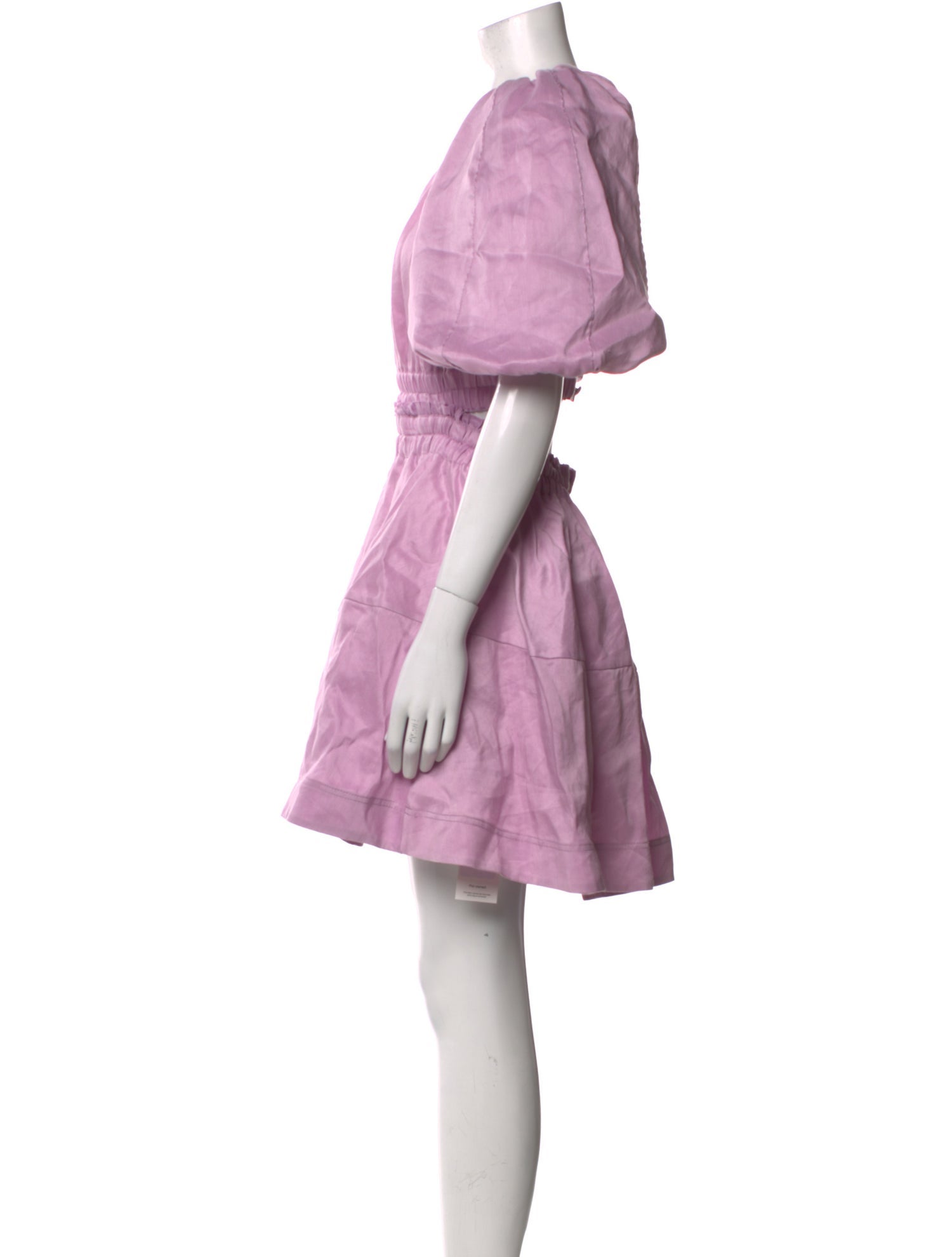 Aje Linen Knee-Length Dress