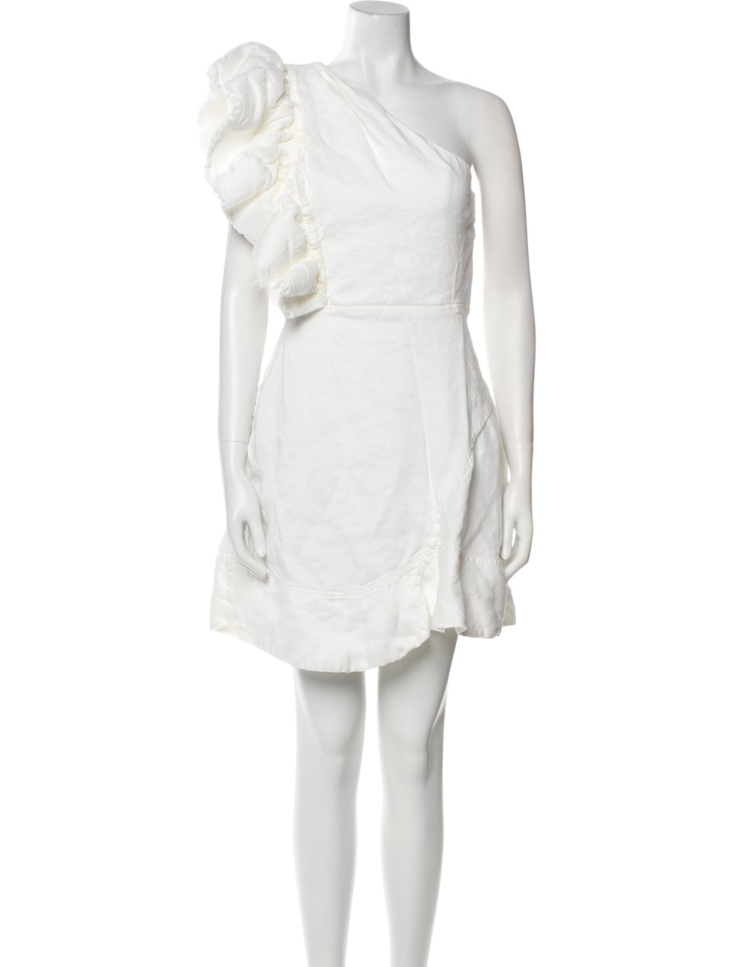 Aje One-Shoulder Mini Dress