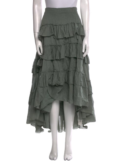 Aje Ruffle Embellishment Midi Length Skirt