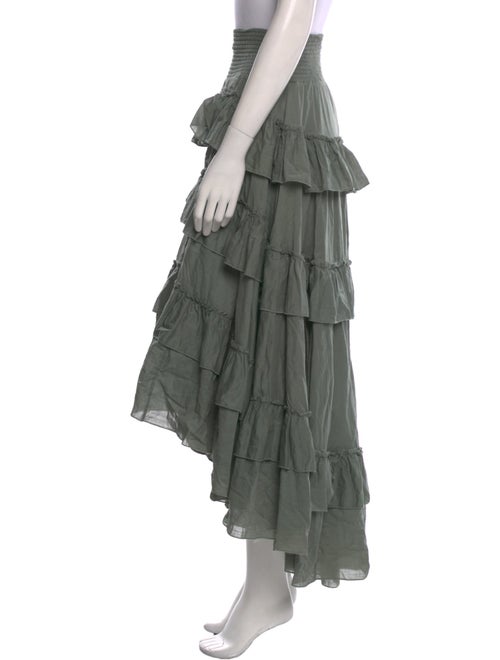 Aje Ruffle Embellishment Midi Length Skirt