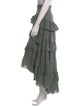 Aje Ruffle Embellishment Midi Length Skirt