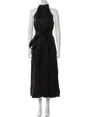 Aje Dresses Linen Long Dress S