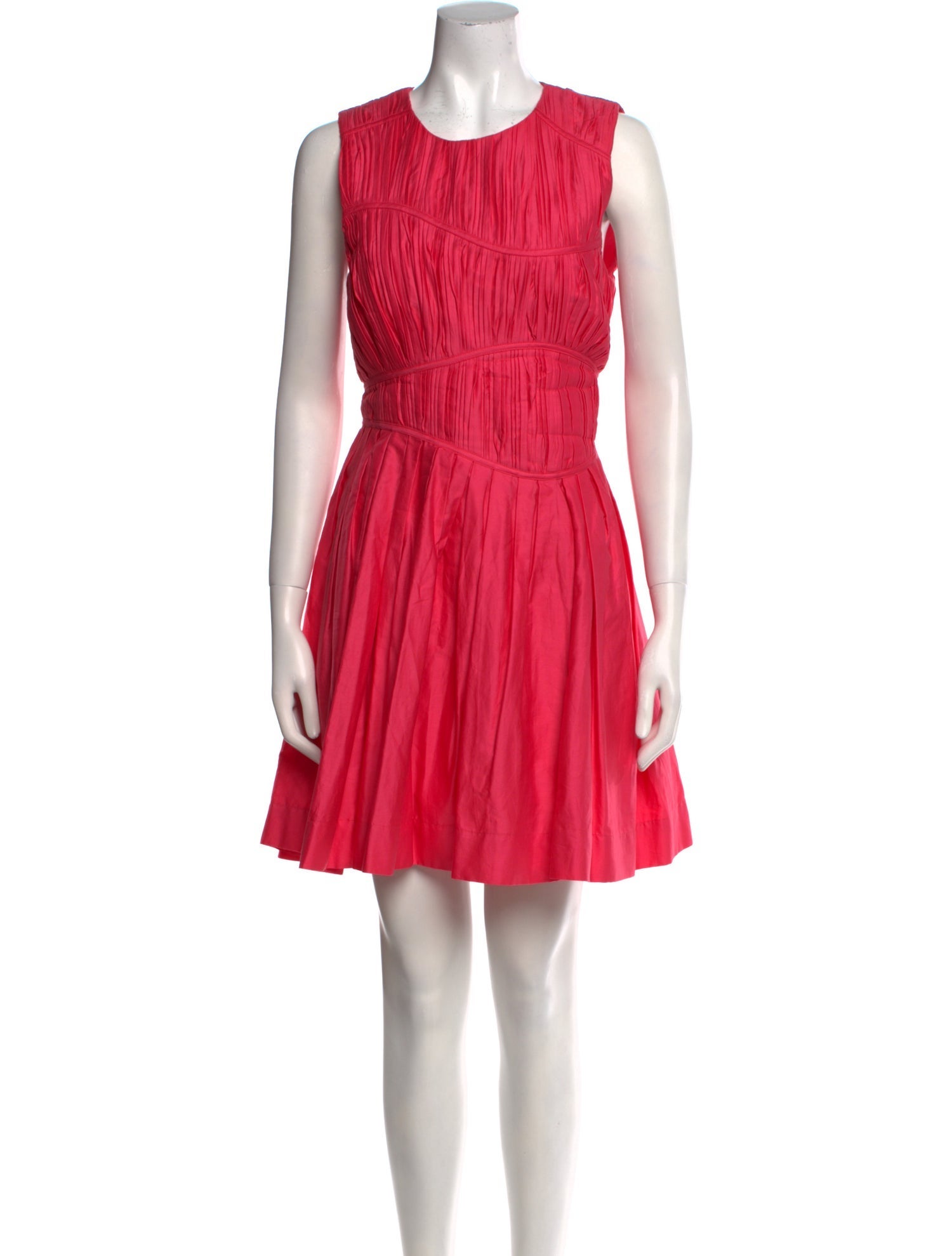 Aje Crew Neck Mini Dress