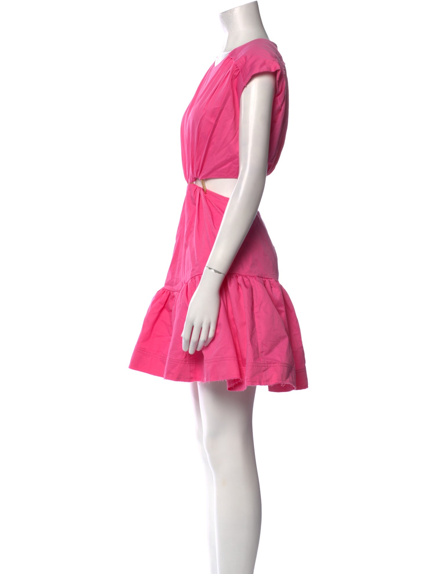 Aje Crew Neck Mini Dress