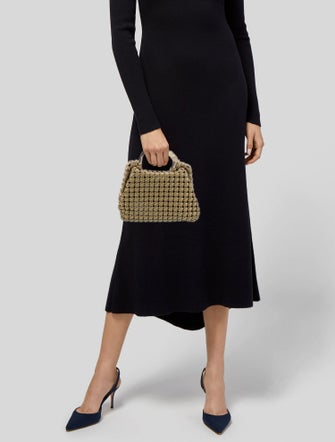 Aje Leather Top Handle Bag