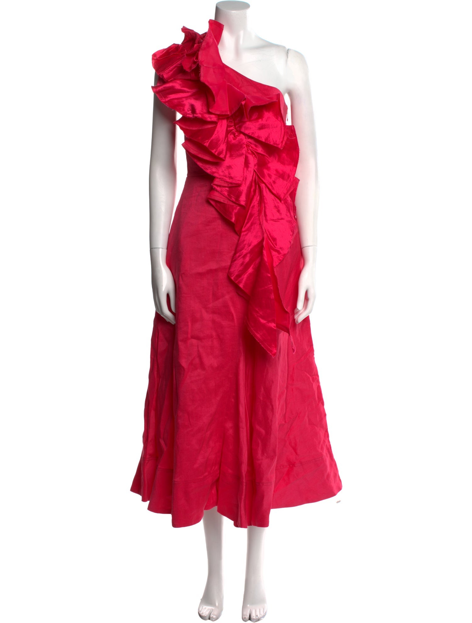 Aje Linen Long Dress w/ Tags