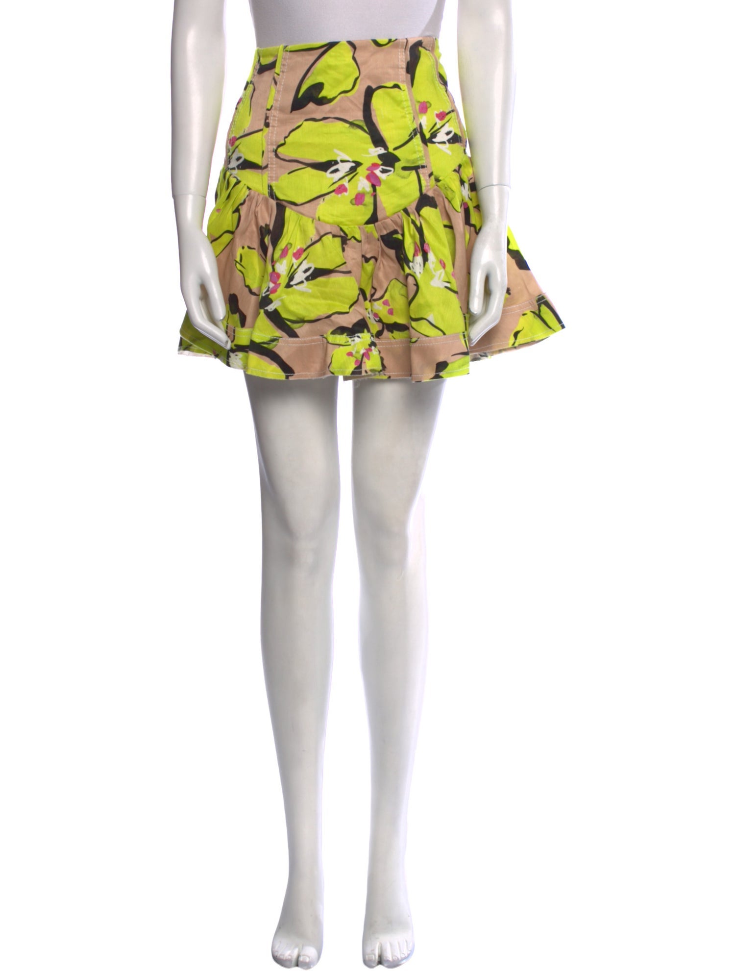 Aje Linen Mini Skirt