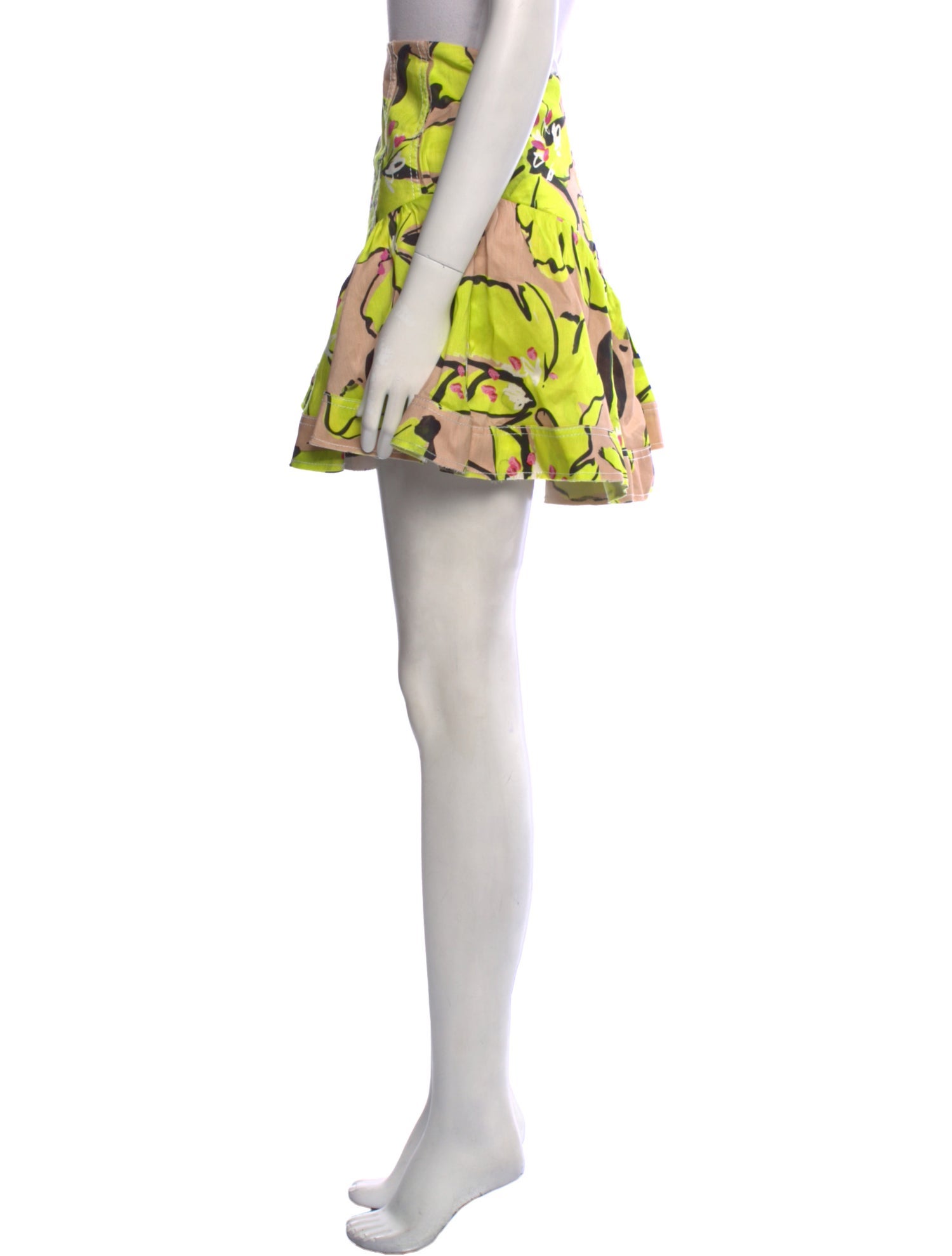 Aje Linen Mini Skirt