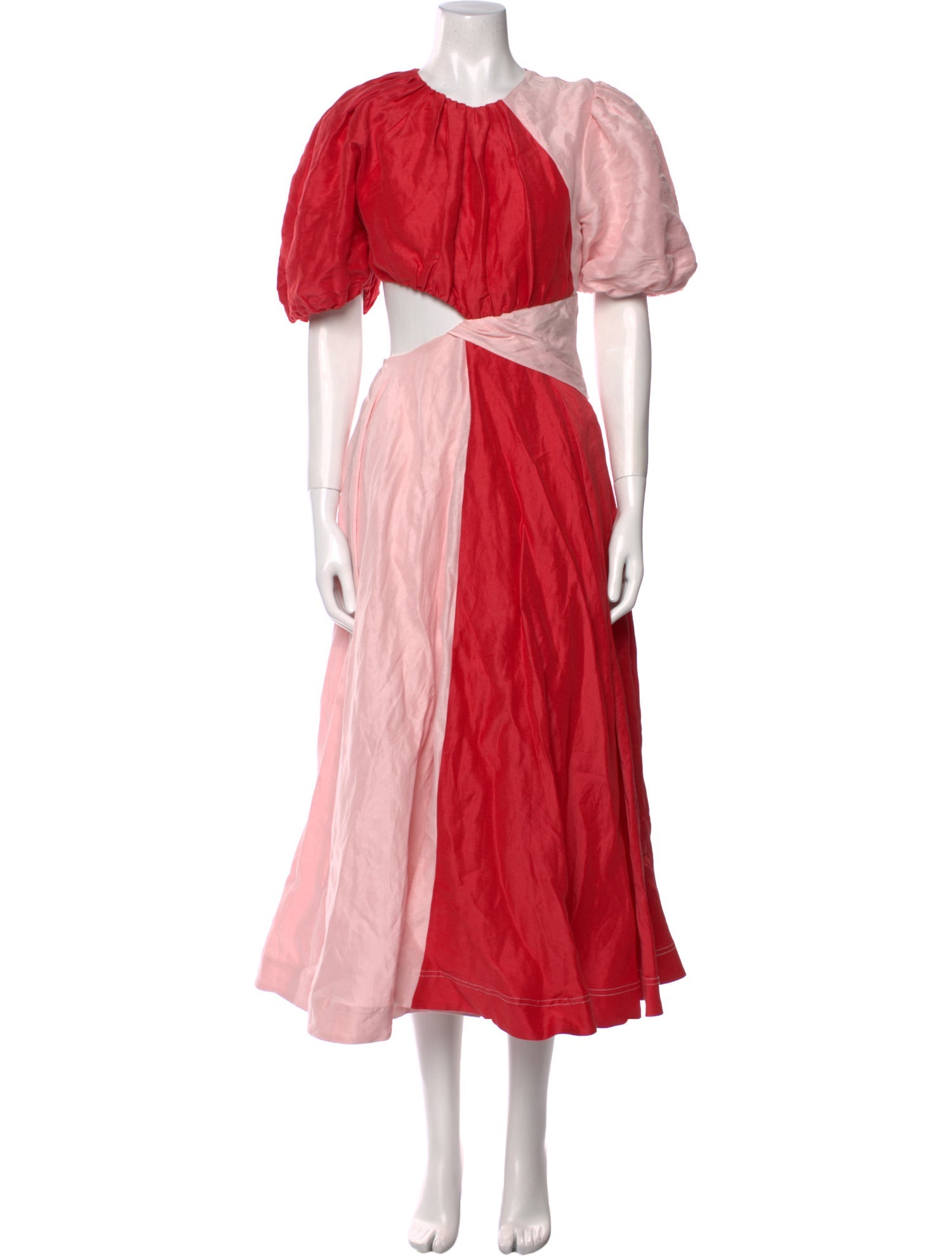 Aje Linen Long Dress