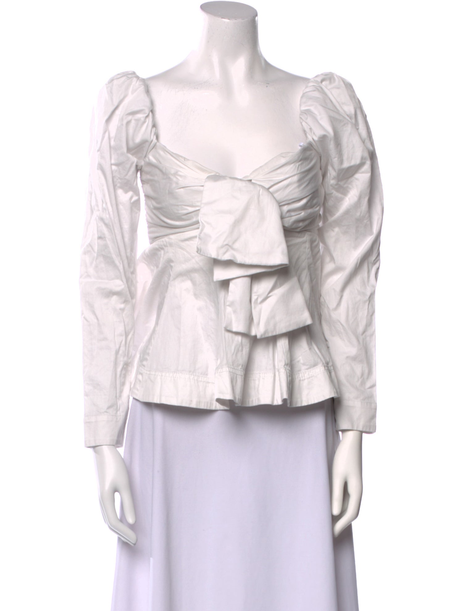 Aje Off-The-Shoulder Three-Quarter Sleeve Blouse