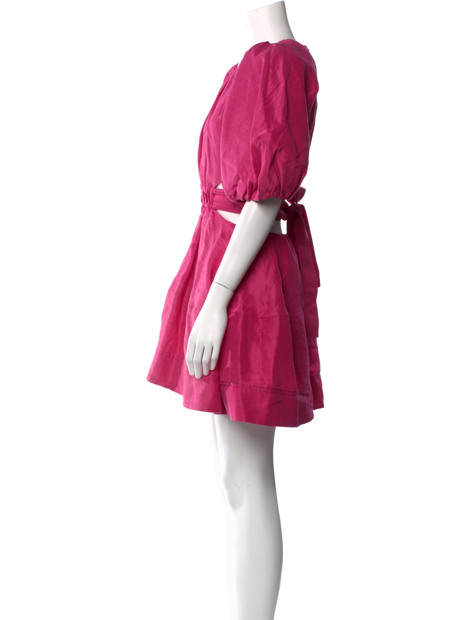 Aje Linen Mini Dress