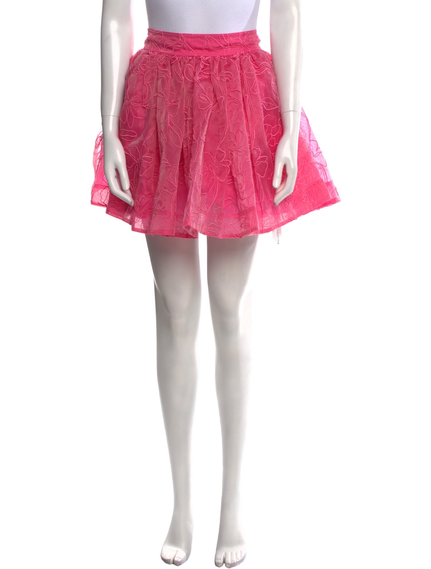 Aje Nylon Mini Skirt