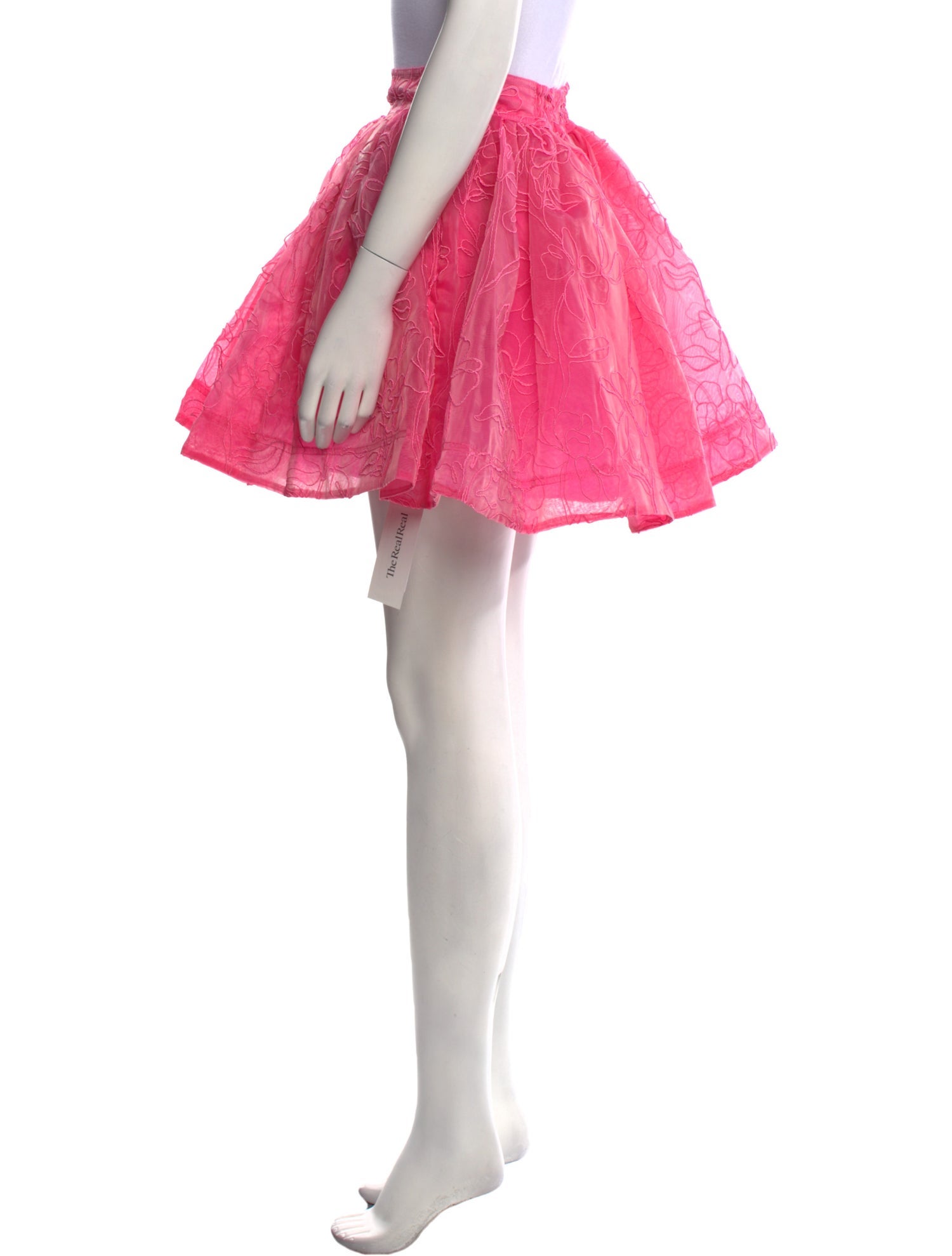 Aje Nylon Mini Skirt