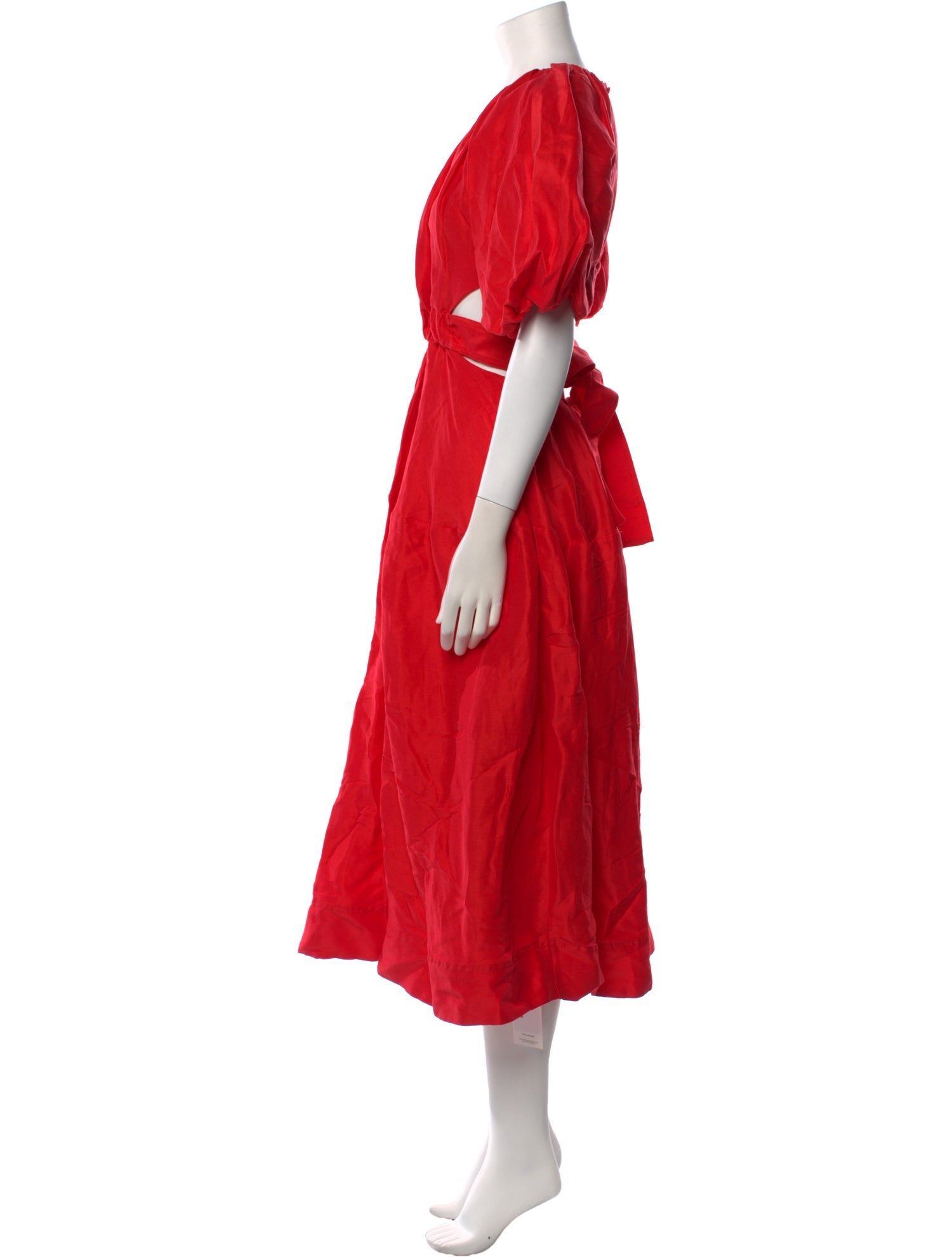 Aje Linen Long Dress