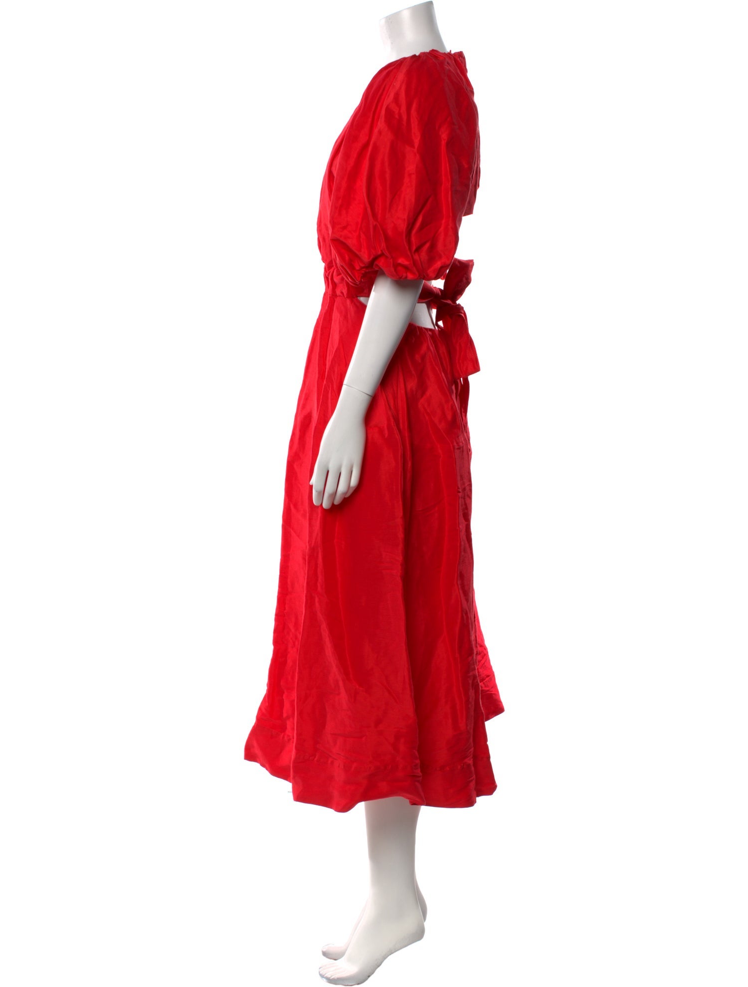 Aje Linen Long Dress