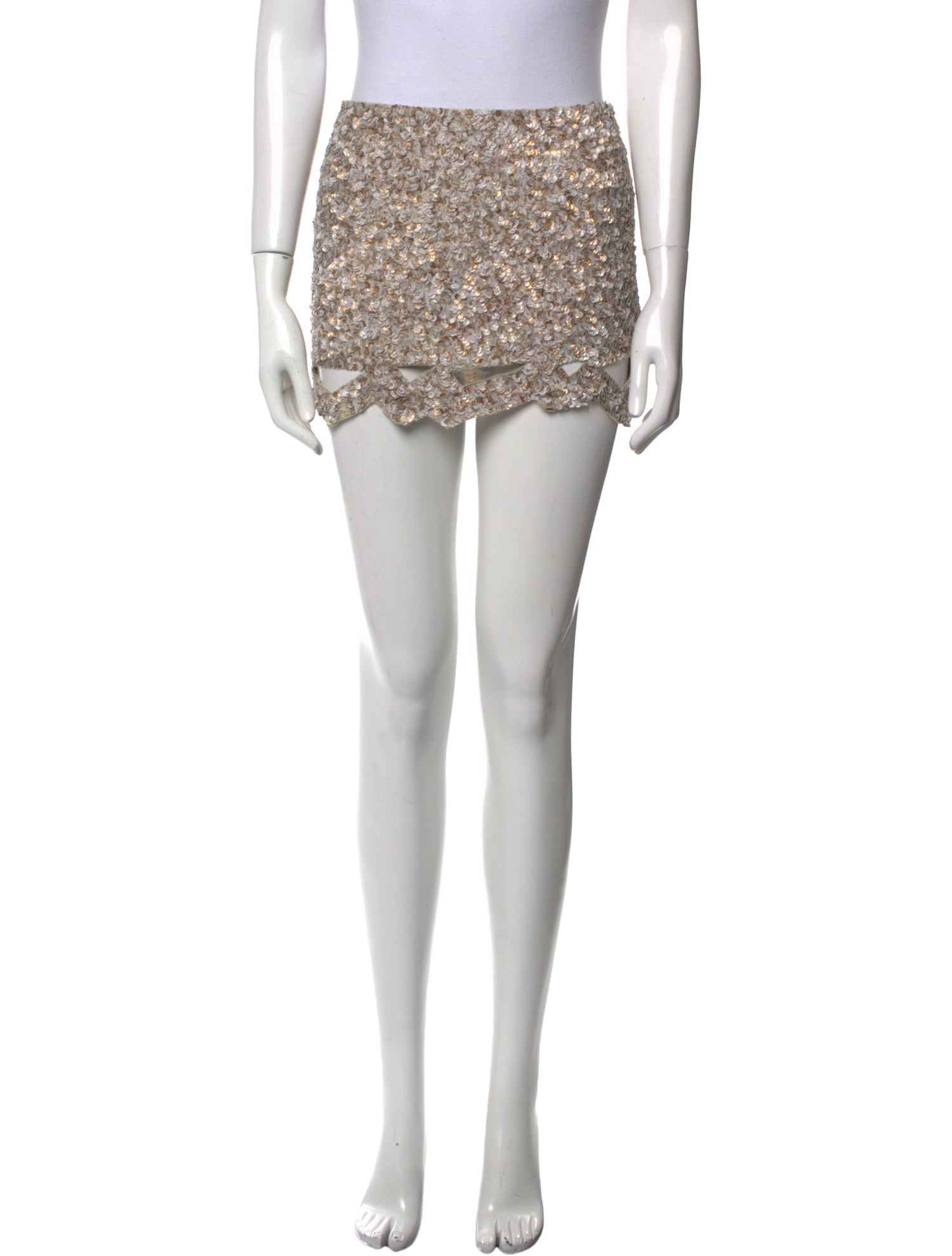 Aje Printed Mini Skirt