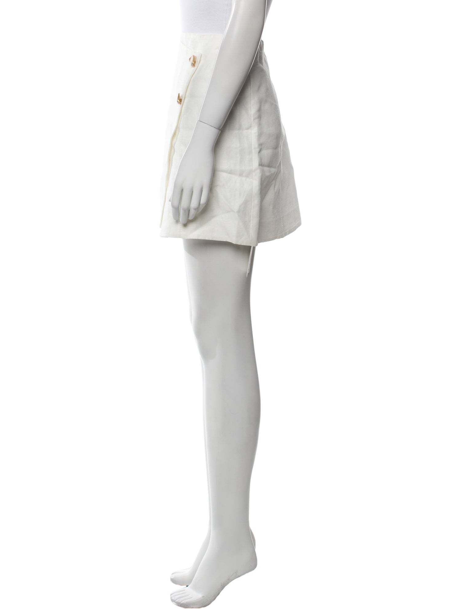 Aje Linen Mini Skirt