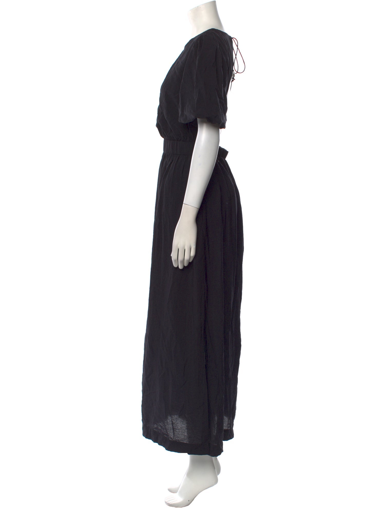 Aje Crew Neck Long Dress