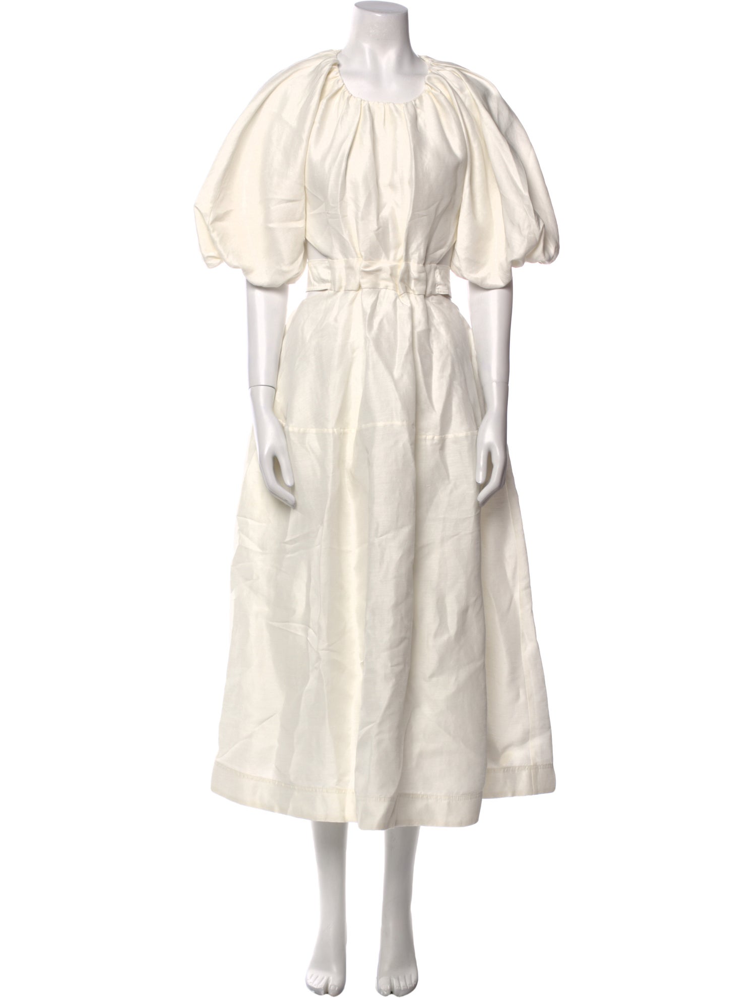 Aje Linen Long Dress