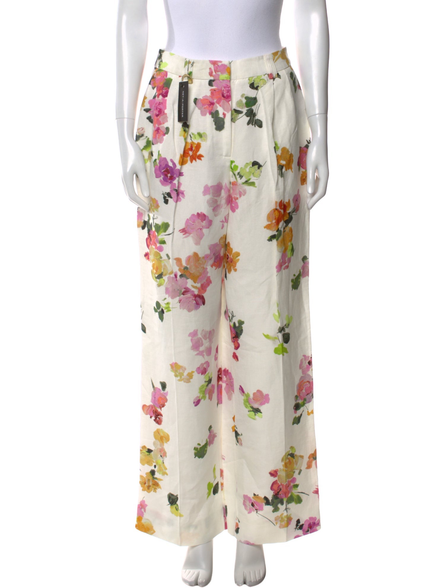 Aje Floral Print Wide Leg Pants w/ Tags