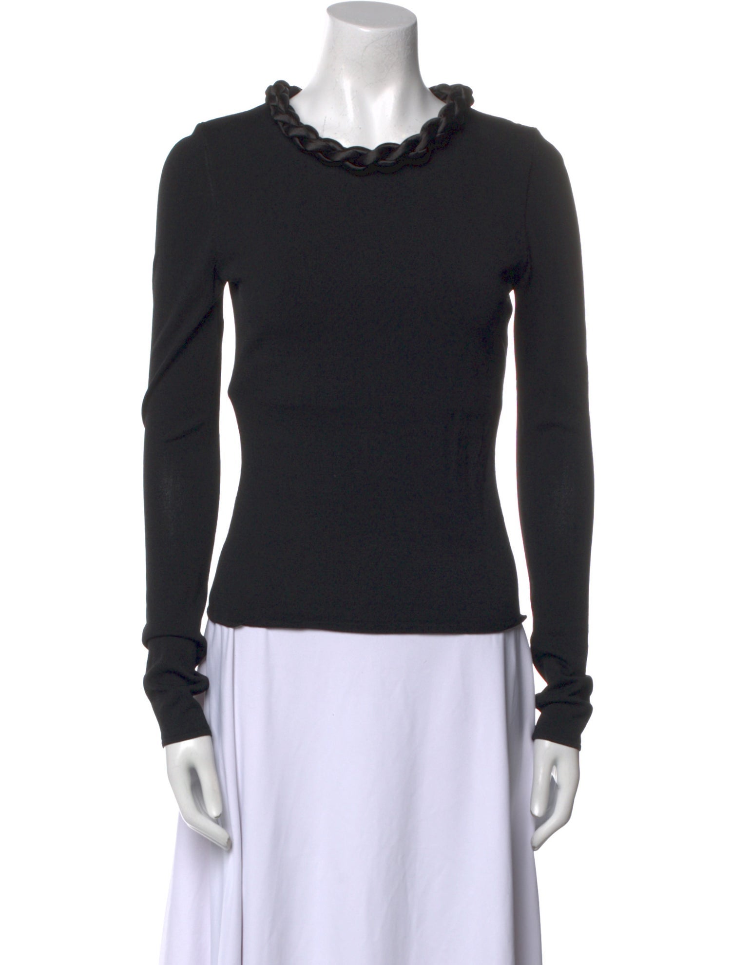 Aje Cowl Neck Long Sleeve Sweatshirt