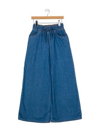 Aje High-Rise Wide Leg Jeans