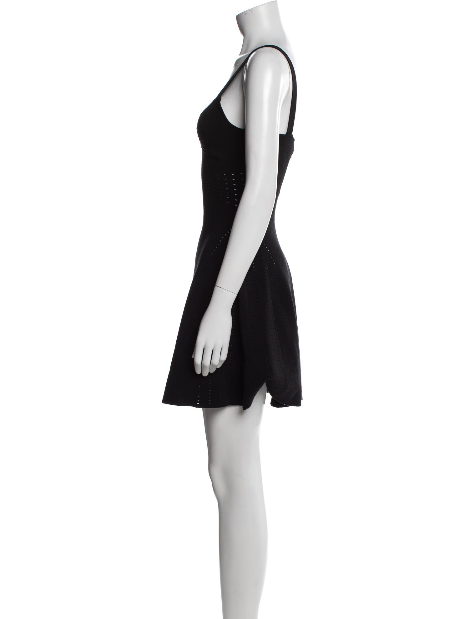 Aje Scoop Neck Mini Dress