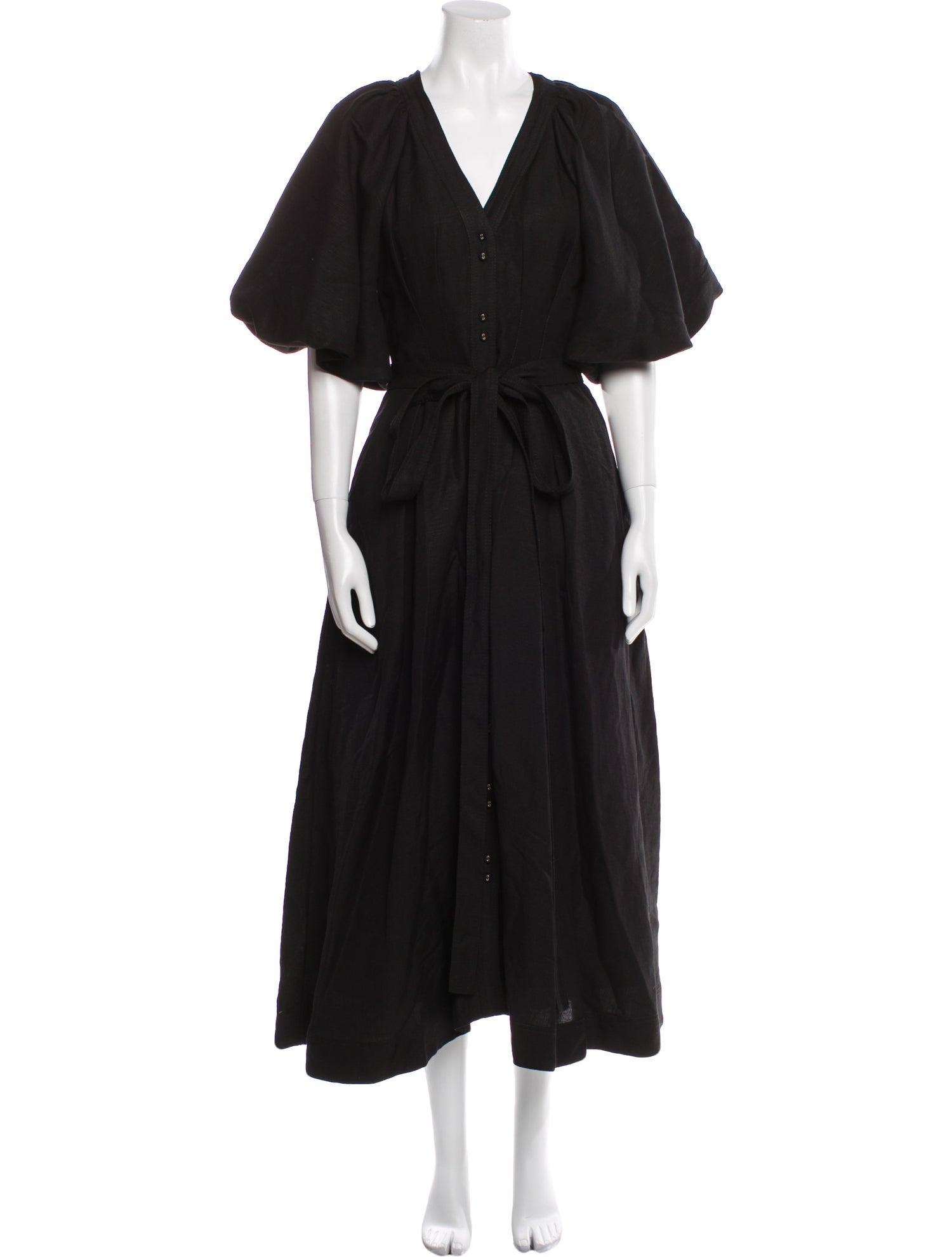 Aje V-Neck Long Dress