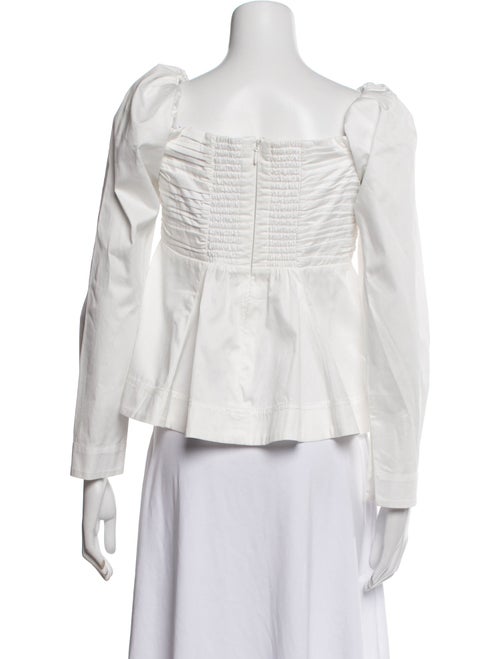 Aje V-Neck Long Sleeve Blouse