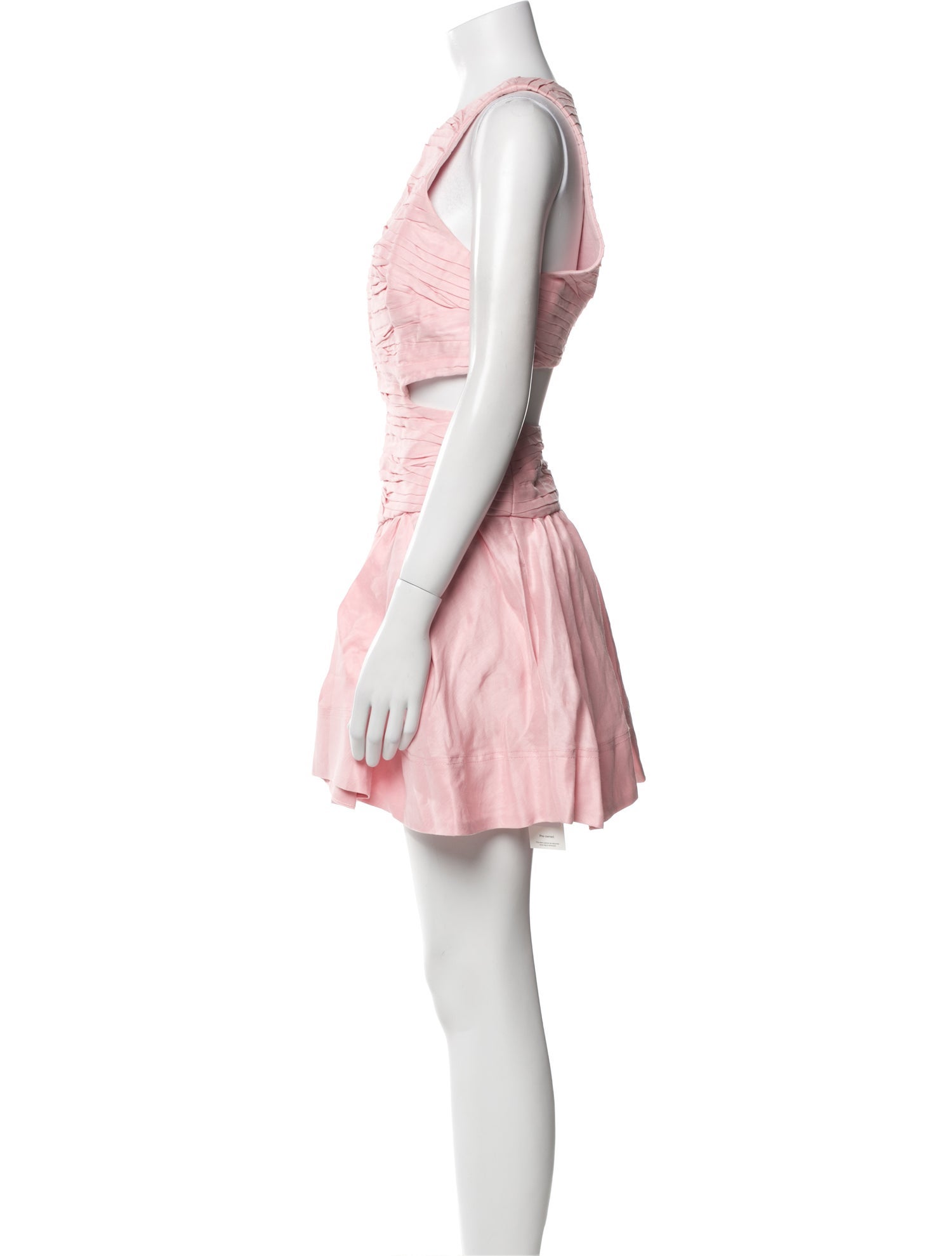 Aje Linen Crew Neck Tunic