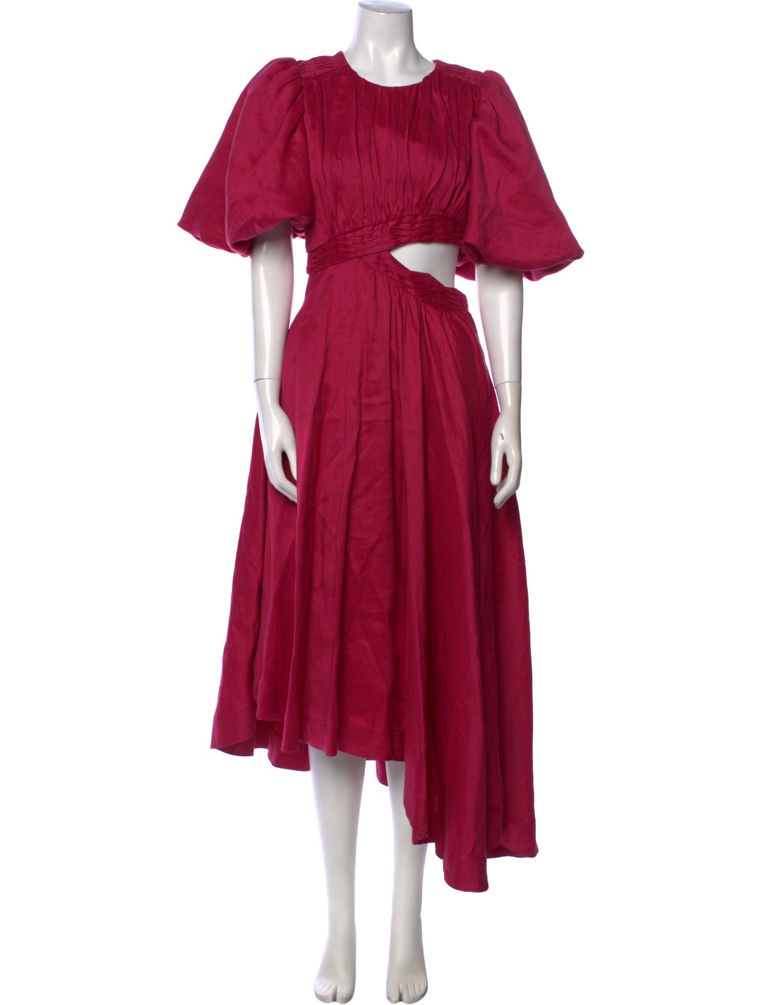 Aje Linen Long Dress