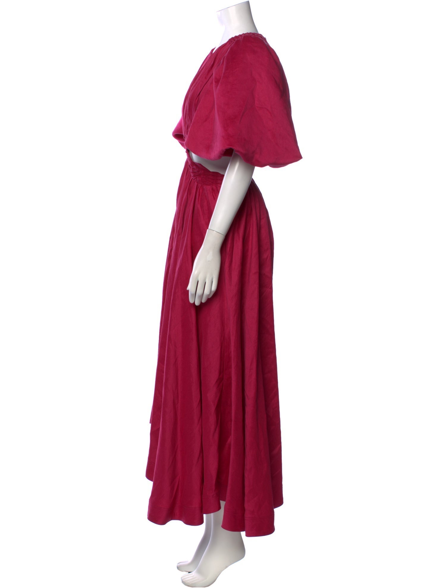 Aje Linen Long Dress