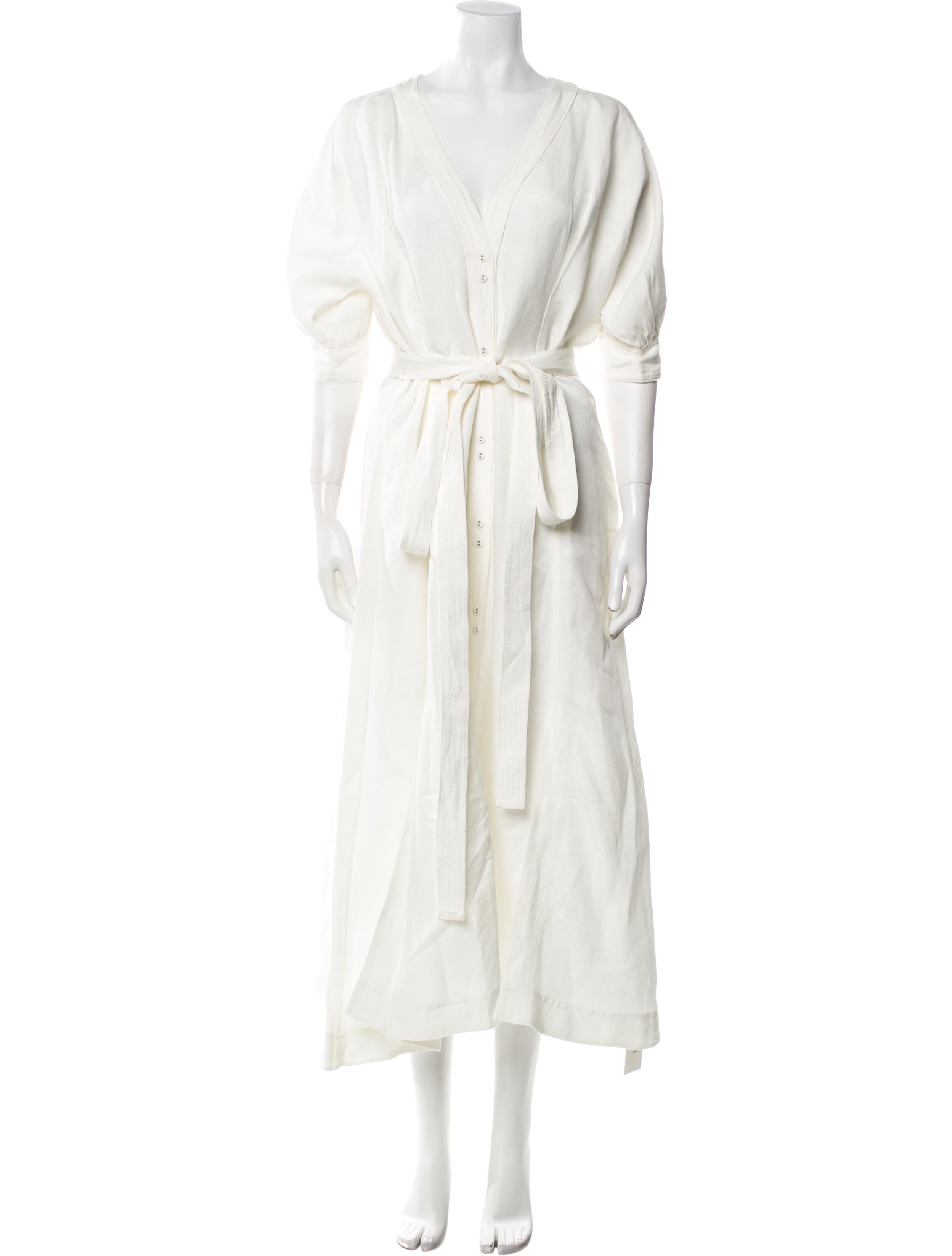 Aje V-Neck Long Dress