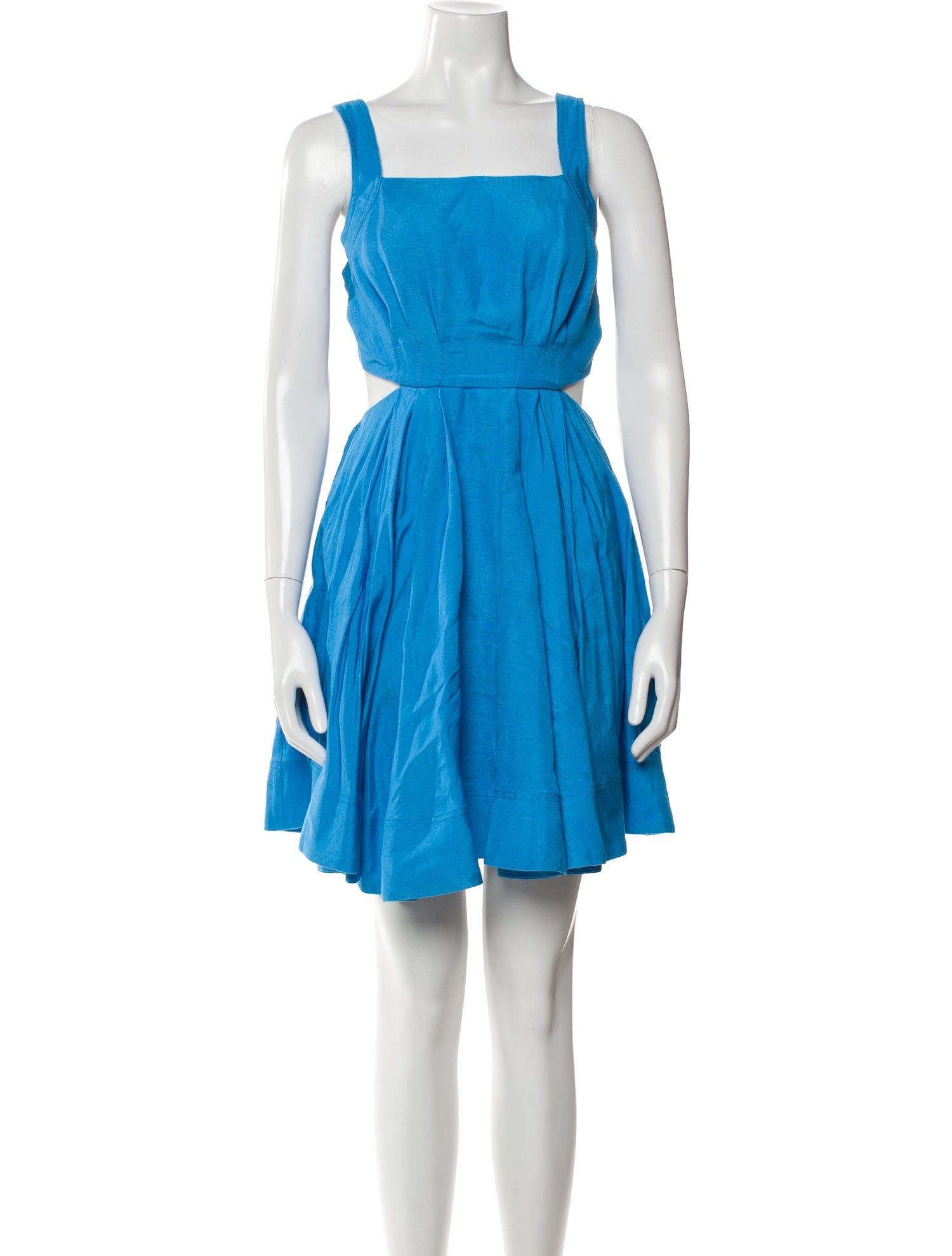 Aje Square Neckline Mini Dress