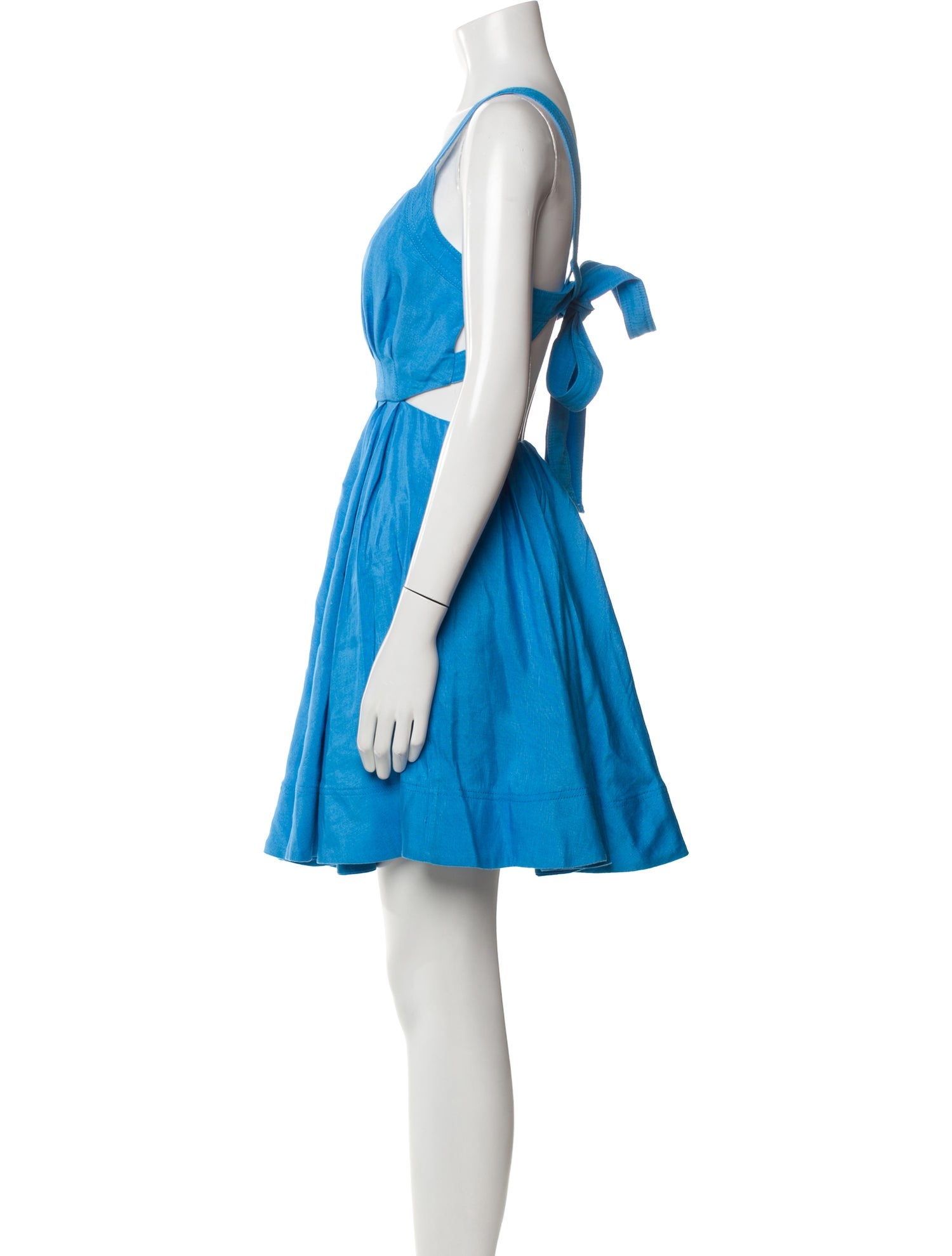 Aje Square Neckline Mini Dress