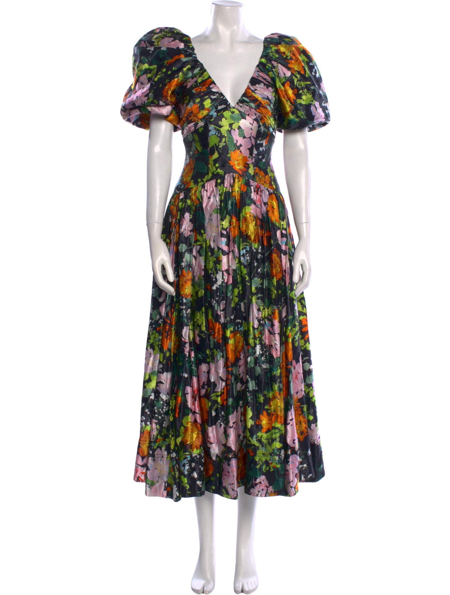 Aje Linen Long Dress