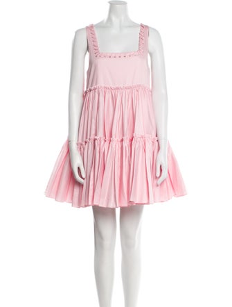 Aje Striped Mini Dress