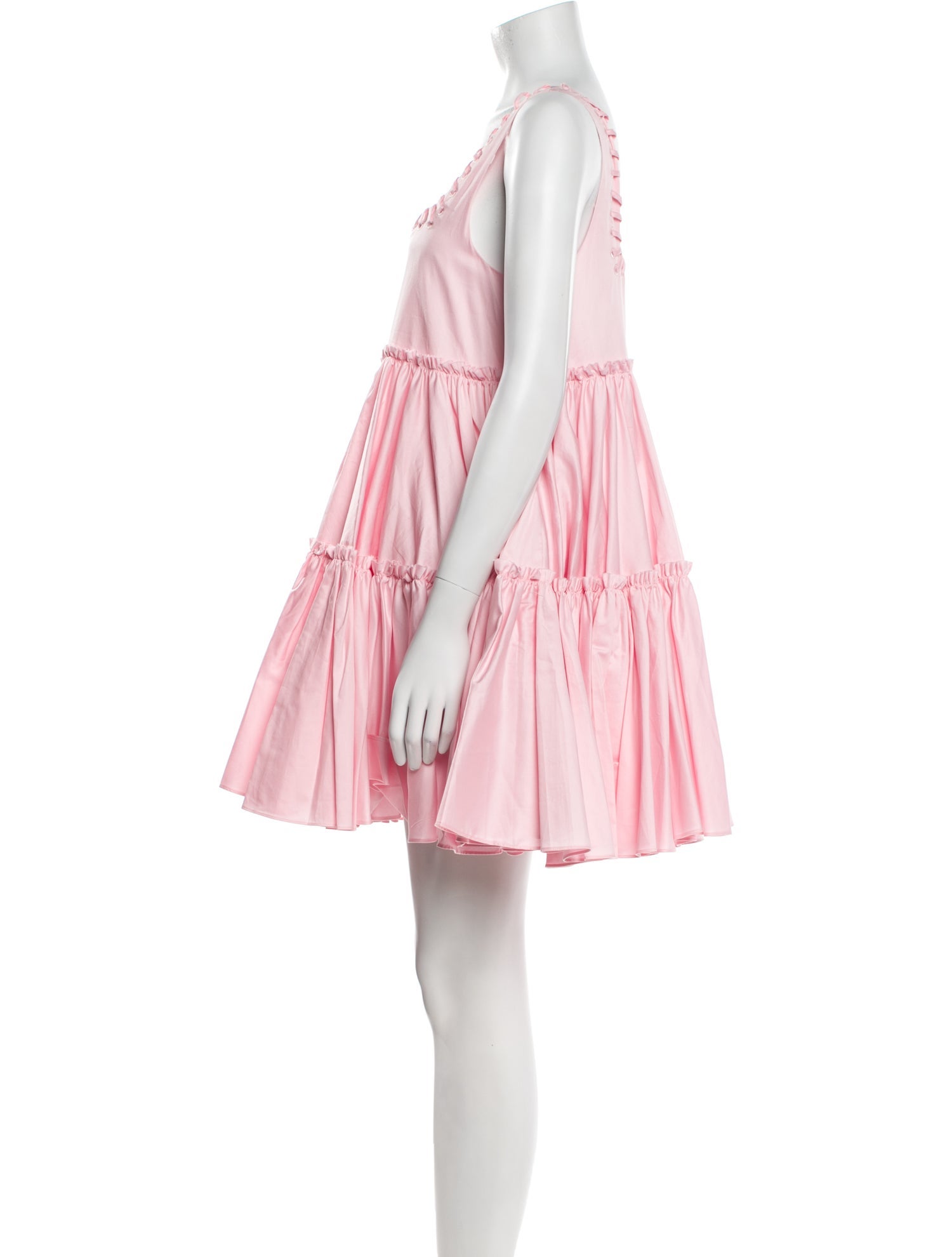 Aje Striped Mini Dress