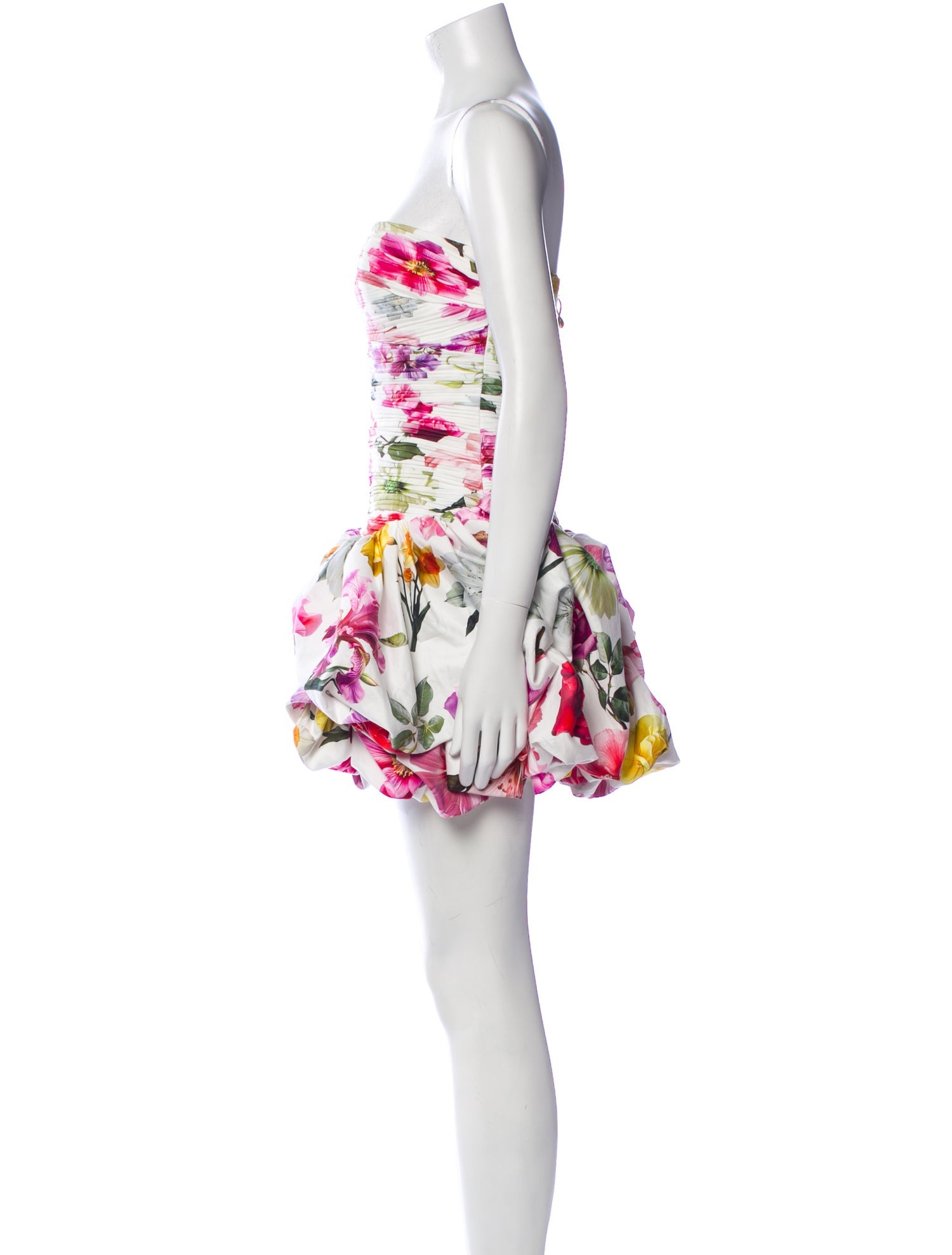 Aje Floral Print Mini Dress