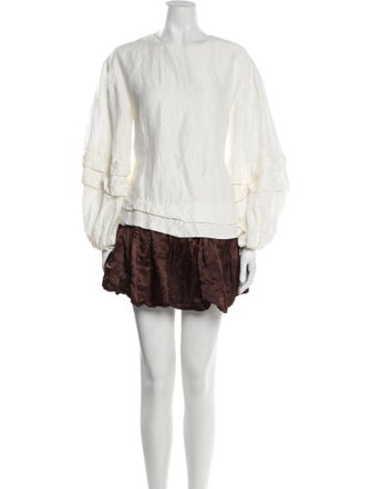 Aje Linen Mini Dress