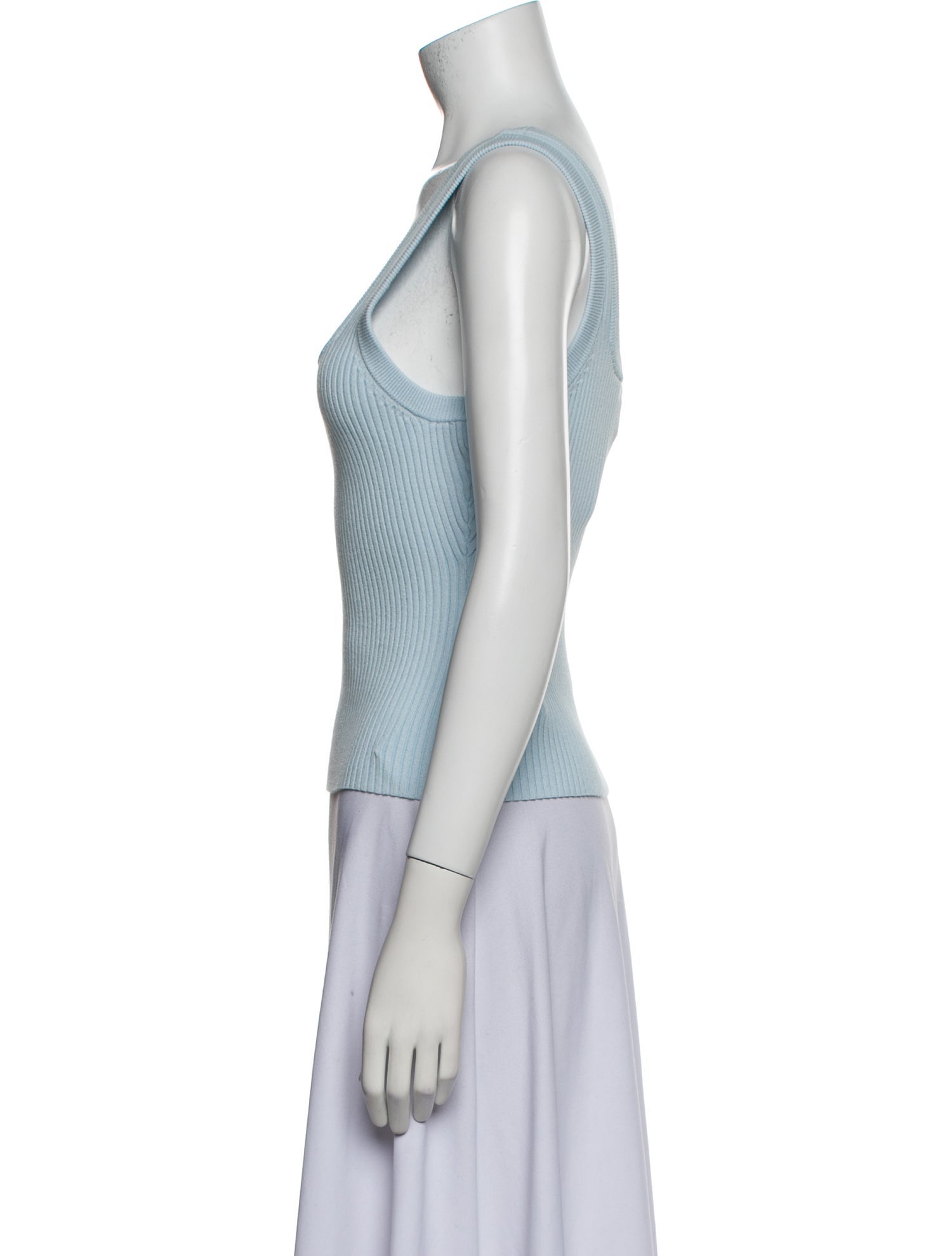 Aje Square Neckline Sleeveless Top