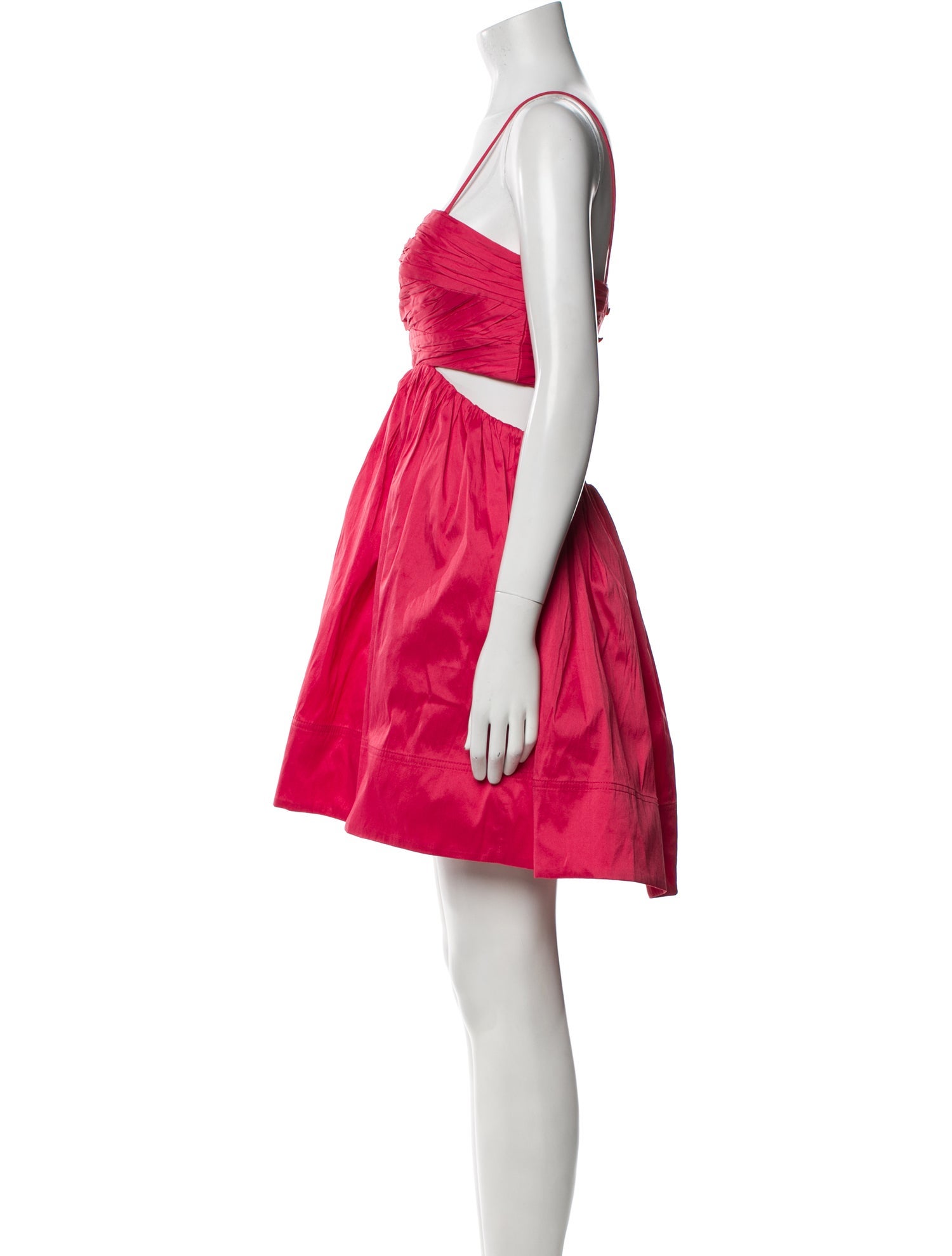 Aje Square Neckline Mini Dress